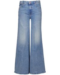 Mother - Hellblaue twister skimp jeans - Lyst