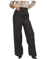 Marella - Broeken ,Bruin ,Polyester Fiesta Wijde Broek - Lyst