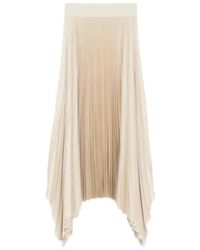 JOSEPH - Ade Knit Weave Plissé Rok - Lyst