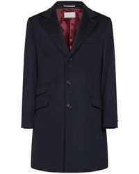 Brunello Cucinelli - Einreiher-Mantel Mit Drei Knöpfen - Lyst
