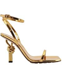 Bottega Veneta Pastel Rubber Jimbo Sandals in Yellow | Lyst