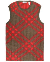 Burberry - Round-Neck Knitwear - Lyst