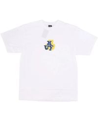 Huf - Tops ,Wit ,Katoen Remix Tee T-Shirt - Lyst
