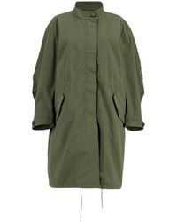 Givenchy - Jassen ,Groen ,Katoen Katoenen Parka Met Stempelprint - Lyst