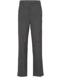 Prada - Straight Trousers - Lyst