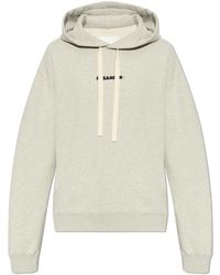 Jil Sander - Hoodies & Sweatvesten ,Grijs ,Katoen Sweatshirts & Hoodies - Lyst