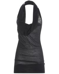 Rick Owens - Sleeveless Tops - Lyst
