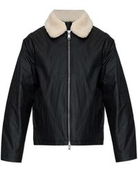 AllSaints - Jassen ,Zwart ,Katoen Boston Waxed Jacket - Lyst