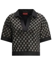 Gucci - V-Neck Knitwear - Lyst
