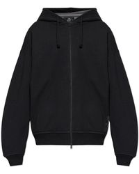 Y-3 - Hoodies & Sweatvesten ,Zwart ,Katoen Mercedes Zip Hoodie - Lyst