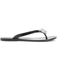 Mach & Mach - Mach & Mach Double Heart Pvc Sandals - Lyst