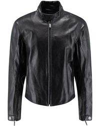 Gucci - Leather Jackets - Lyst