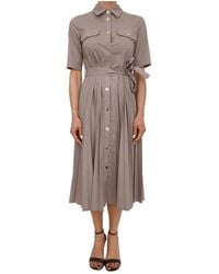 Fracomina - Denim Jurk - Lyst