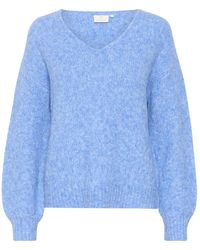 Kaffe - V-Neck Knitwear - Lyst