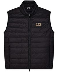 EA7 - Core Identity Packable Gilet - Lyst