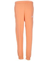 Nike - Sportswear Club Fleece Trainingsbroek Oranje Trance/Oranje Trance/Wit - Lyst