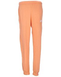 Nike - Sportswear Club Fleece Trainingsbroek Oranje Trance/Oranje Trance/Wit - Lyst
