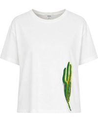 Akep - Tops ,Wit ,Katoen T-Shirt Cotone - Lyst