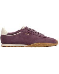 HOFF - Schoenen ,Paars ,Suède Bridge Sneaker - Lyst