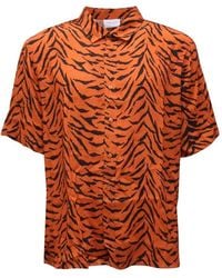 FAMILY FIRST - Short Sleeve Shirts - Lyst