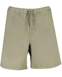 North Sails - Korte Broeken ,Groen ,Groene Bermuda Shorts Met Elastische Taille - Lyst