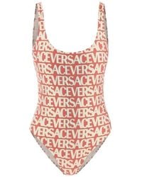 Versace - Badmode ,Rood ,One Piece Swimsuit - Lyst