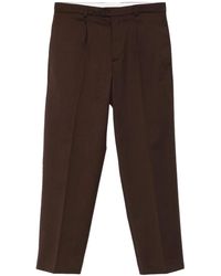 Amaranto - Straight Trousers - Lyst
