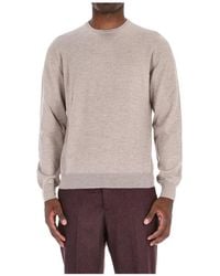 Barba Napoli - Round-Neck Knitwear - Lyst
