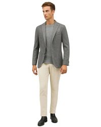 Boglioli - Garment Dyed Wool Herringbone K-Jacket - Lyst