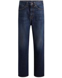 KHAITE - Blaue denim jeans lockerer schnitt - Lyst
