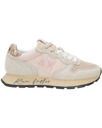 Sun 68 - Vintage Ally Sneaker Mit Logo - Lyst