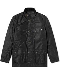 Barbour - Jassen ,Blauw ,Katoen Duke Wax Jacket - Lyst