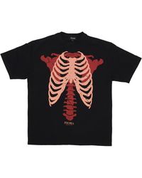 PHOBIA ARCHIVE - Skeleton Print Tee - Lyst