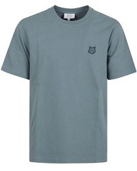 Maison Kitsuné - Mutiges fuchsemblem t-shirt - Lyst