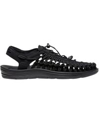 Keen - Schwarze uneek sandalen - Lyst