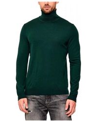 HUGO - Truien & Vesten ,Groen ,Wol San Thomas-M - Lyst