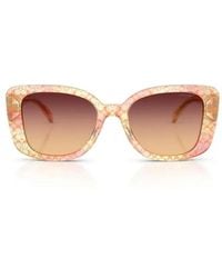 COACH - Retro Square Sonnenbrille - Lyst