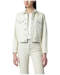 A.P.C. - Jassen ,Wit ,Katoen Dion Jacket - Lyst