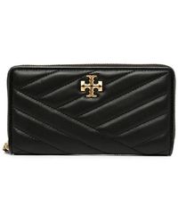Tory Burch - Kira Chevron Zip Continental Wallet - Lyst