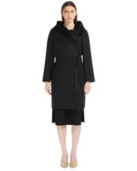 Max Mara - Abrigo De Lana Con Capucha, Mujer, Talla - Lyst