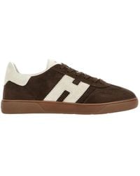 Hogan - Coole Braune Sneakers Mit Bernsteinsohle - Lyst