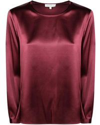Antonelli - Overhemden ,Rood ,Adige T-Shirt Ml Seta - Lyst