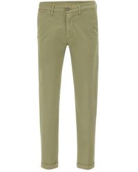 Re-hash - Broeken ,Groen ,Katoen Mucha Chinos - Lyst