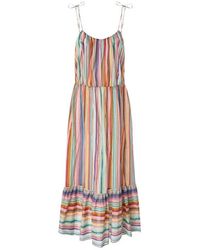 Missoni - Sleeveless Zigzag-Pattern Maxi Dress - Lyst
