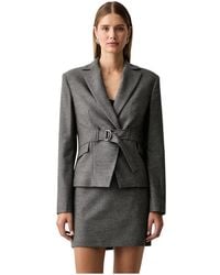 Fracomina - Enkelrijig Blazer - Lyst