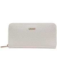 Liu Jo - Accessoires ,Xl Portemonnee Met Rits - Lyst
