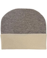 CLOEYS - Beanie grau & weiß - Lyst