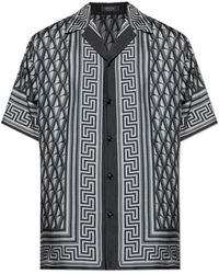Versace - Short Sleeve Shirts - Lyst