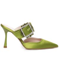 Giuliano Galiano - Shoes > heels > heeled mules - Lyst