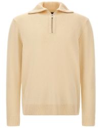 Zanone - Round-Neck Knitwear - Lyst